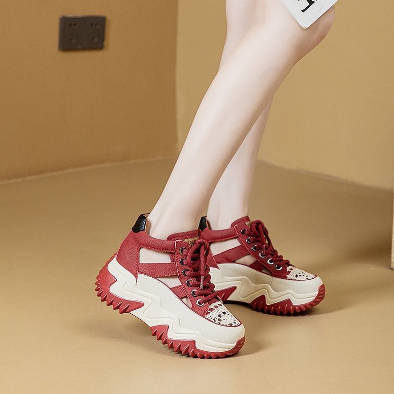 Women'S Shoes Com - Sepatu Sneakers Platform Chunky Wanita Warna-Warni