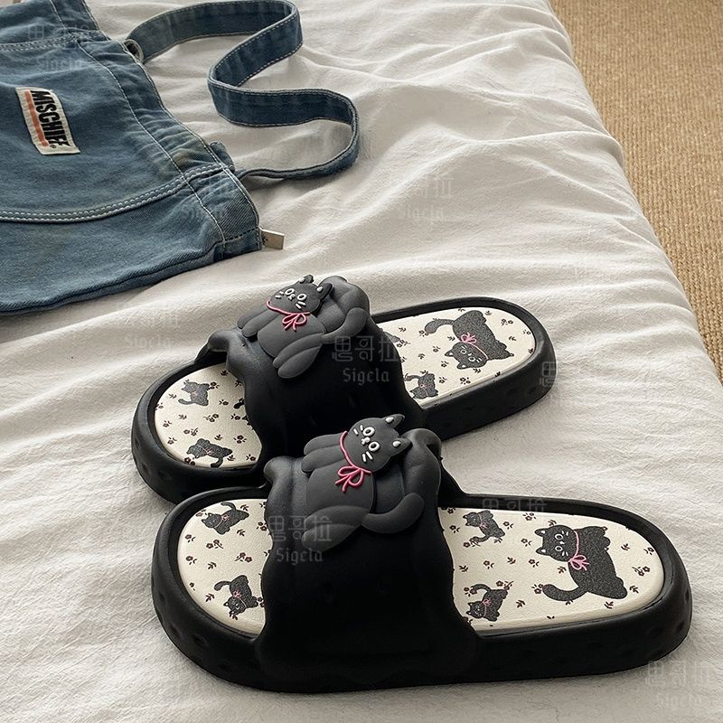 Women'S Shoes For Flat Feet - Sandal Wanita Beruang Lucu Motif Sandal