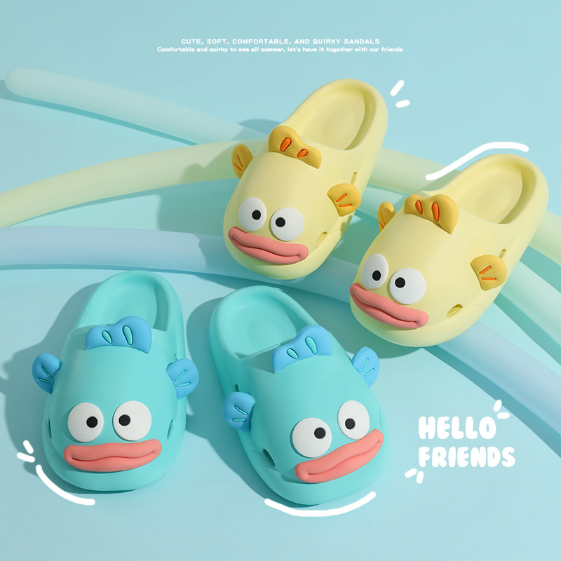 Women'S Shoes For Flat Feet - Sandal Ikan Badut - Ujung Tertutup