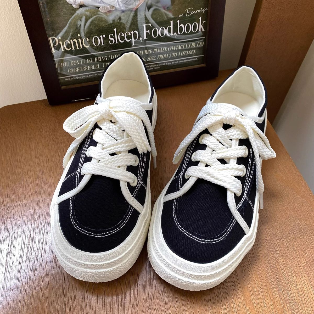 Women'S Shoes Trendy - Sepatu Sneakers Kanvas Trendy Buatan Korea