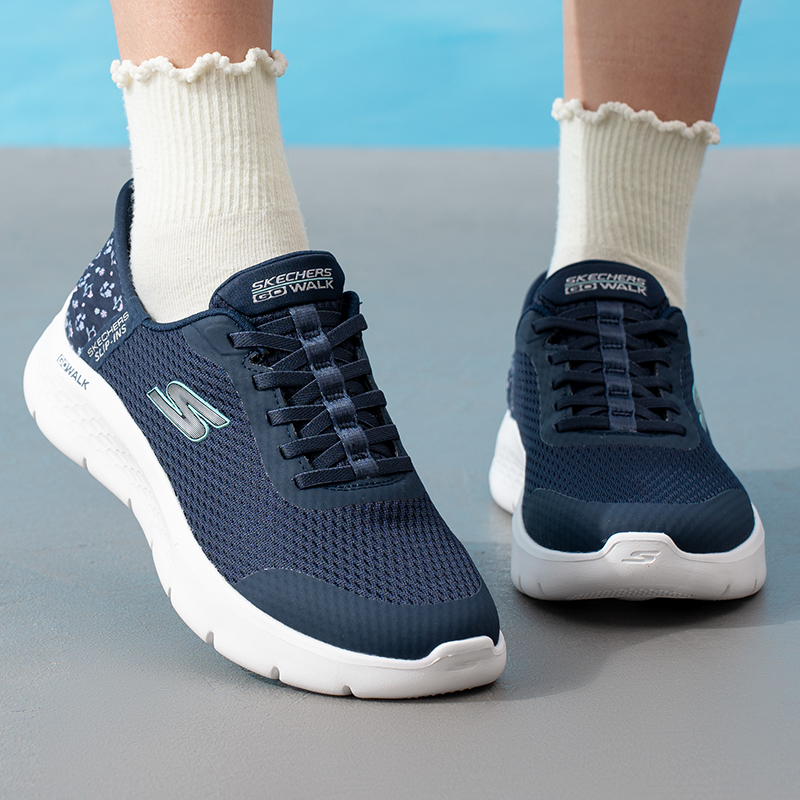 Skechers 125525-NVY Sepatu Sli - Women Shoes Hong Kong ulasan dan harga