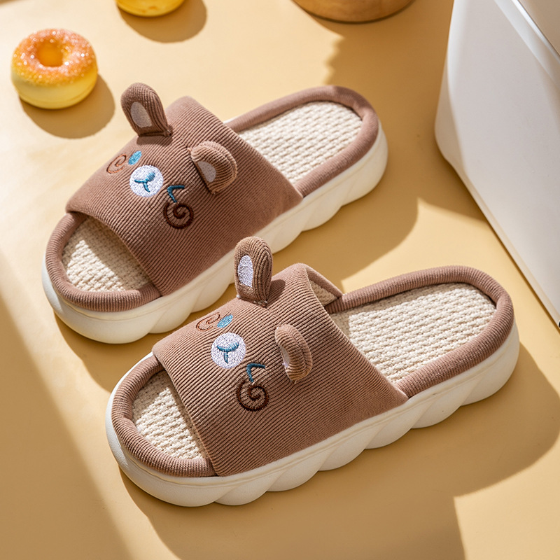 Sandal Rumah Linen untuk Wanit - Women'S Shoes For Flat Feet ulasan dan harga