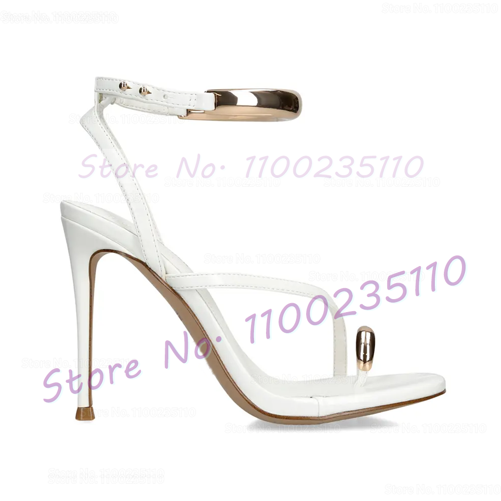 Sandal Thong Stiletto Dekorasi - Women'S Shoes Trendy ulasan dan harga