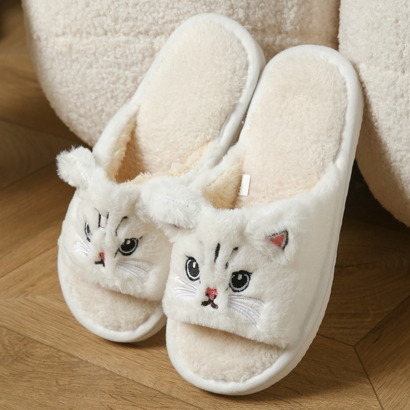 Sendal Jepit Bulu Kucing Lucu  - Women'S Shoes For Flat Feet ulasan dan harga