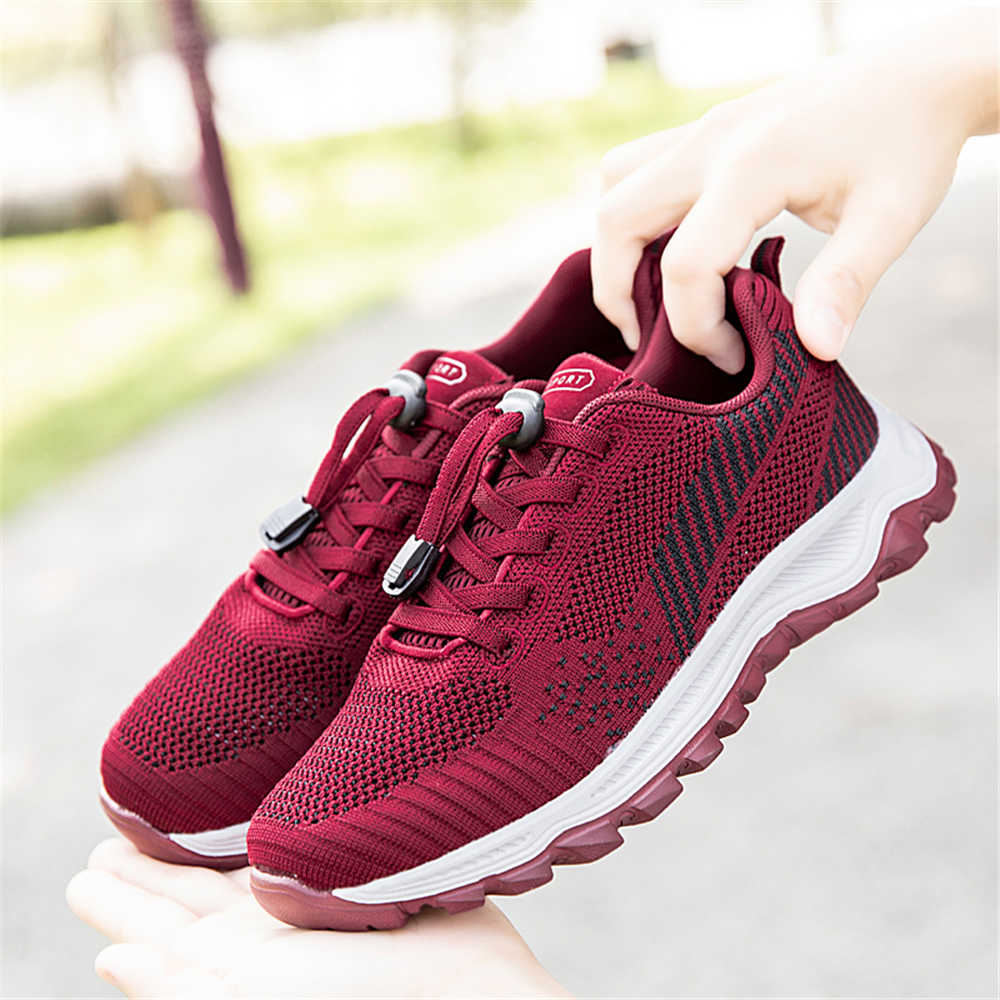 Sepatu Wanita Coklat Dua Strip - Women'S Shoes Trendy ulasan dan harga
