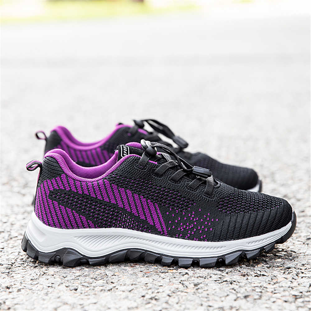 Sepatu Wanita Coklat Dua Strip - Women'S Shoes Trendy ulasan dan harga