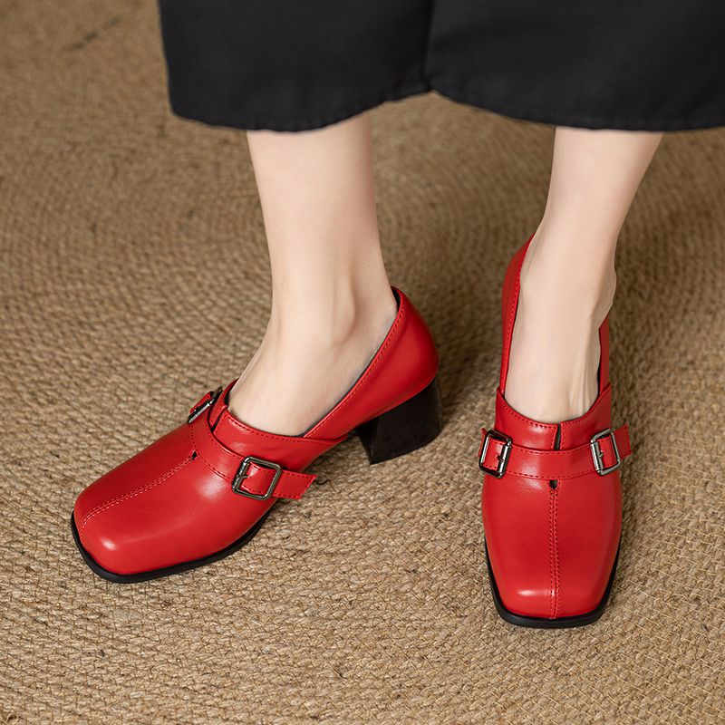 Girseaby Vintage Wanita Pompa  - Women'S Shoes Plus Size ulasan dan harga